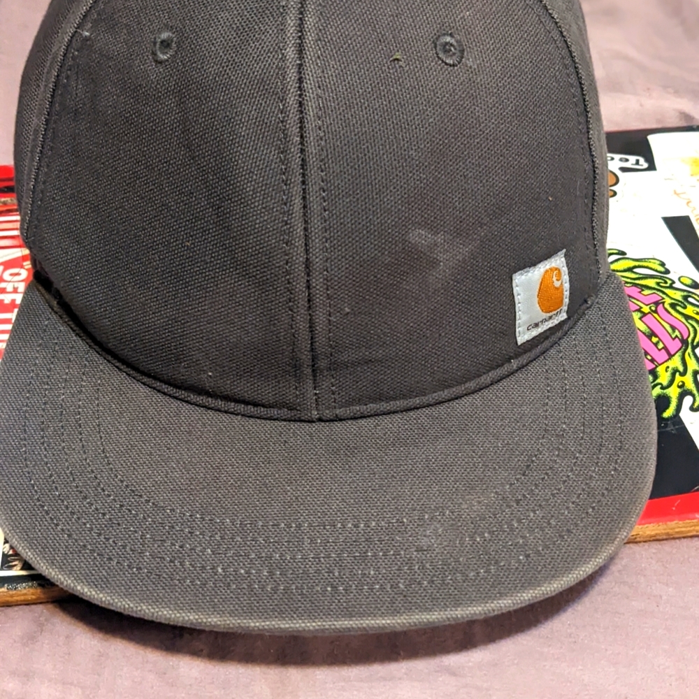 Carhartt FIRM DUCK FLAT BRIM CAP